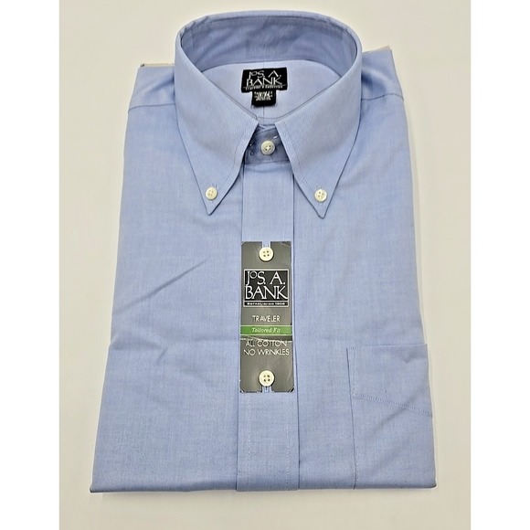 Jos. A. Bank Other - Joseph a Bank Men's Long sleeve Blue Shirt 16-36 NIP